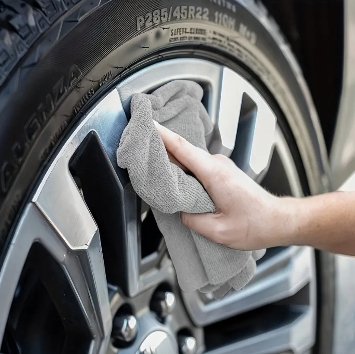 HIGHTQURO® ShineMaster 5X Microfiber Cleaning Cloth (5PCS/Pack)