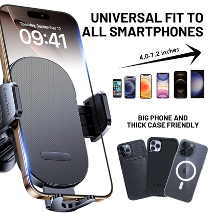 HIGHTQURO® Universal Automobile Cradle for All Smartphones