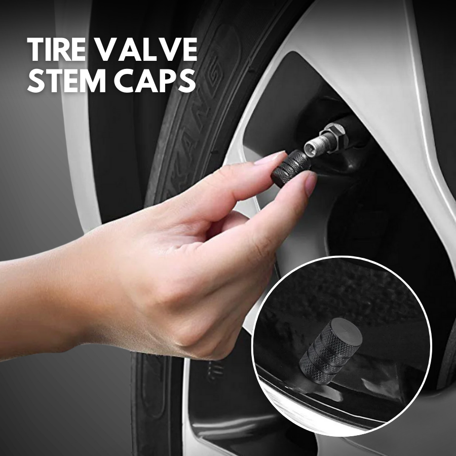 HIGHTQURO® Tire Valve Stem Caps (4PCS)