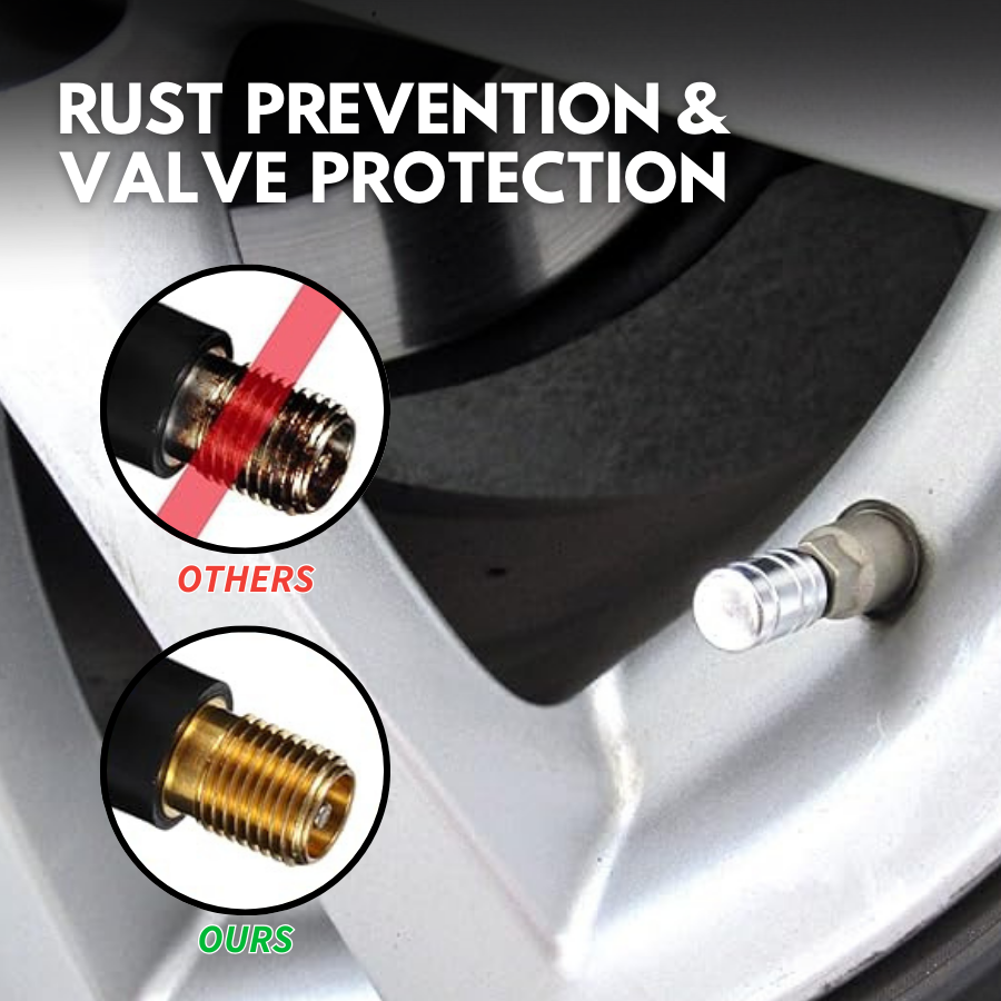 HIGHTQURO® Tire Valve Stem Caps (4PCS)