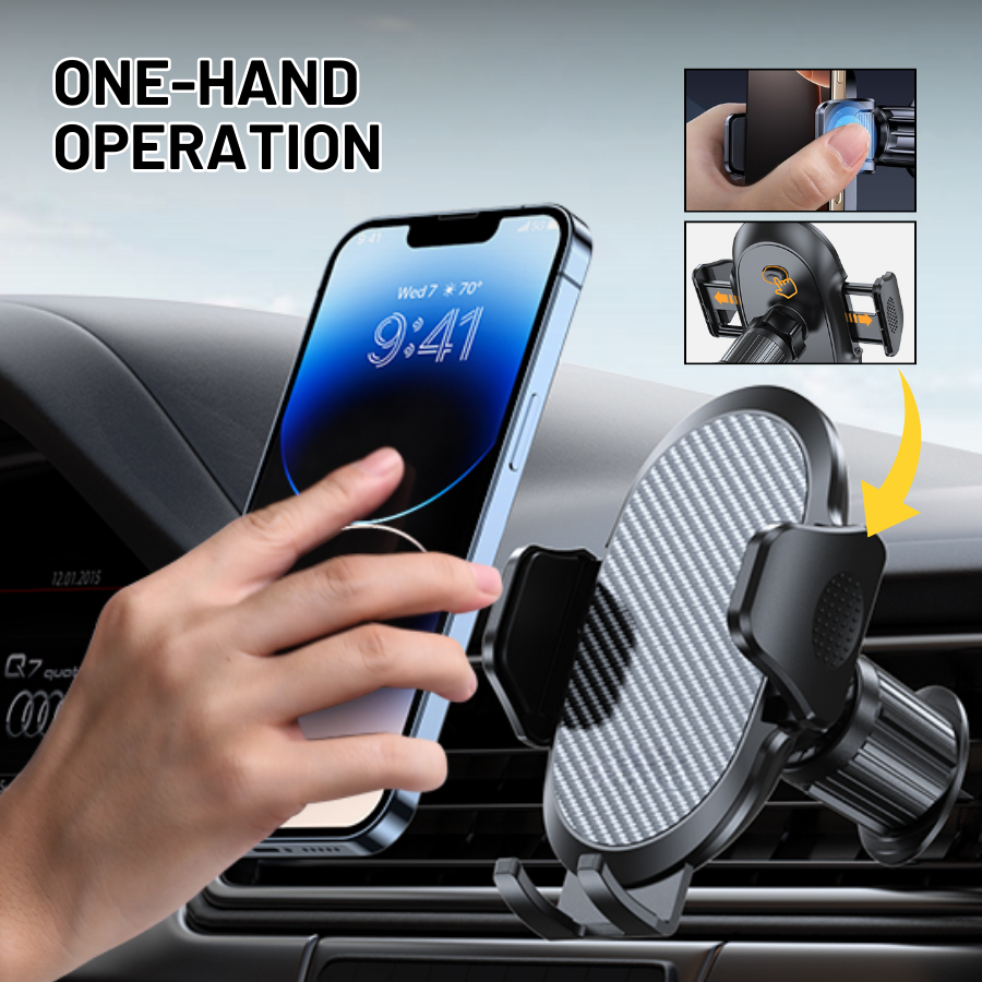 HIGHTQURO® Universal Automobile Cradle for All Smartphones