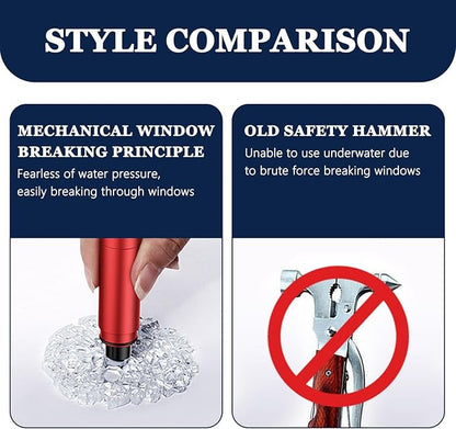 HIGHTQURO® 2025 Upgraded Safe Hammer Glass Breaker