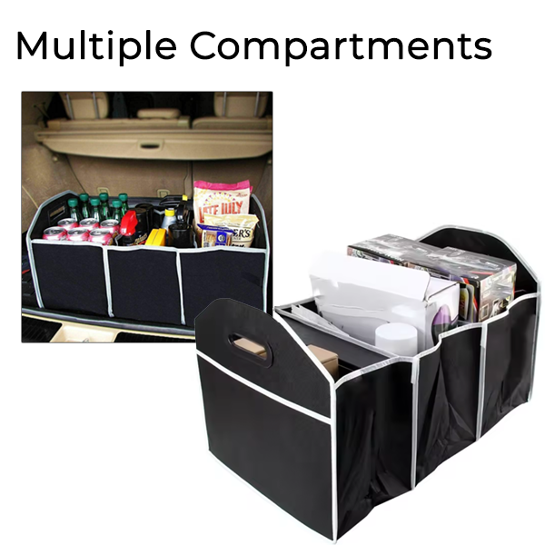 HIGHTQURO® Foldable Trunk Organizer