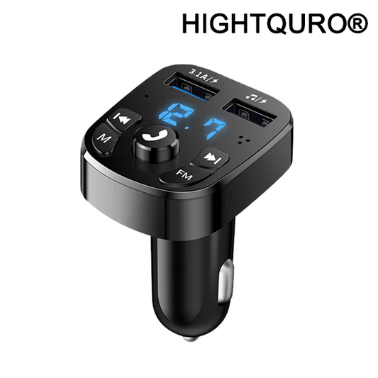 HIGHTQURO® 3-in-1 Bluetooth Transmitting Charging Adapter
