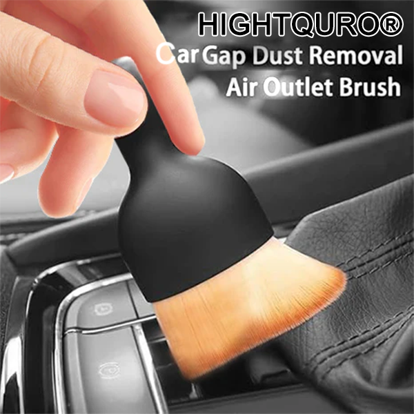 HIGHTQURO® Car Interior Cleaning Tool Brush with Cover,Car Brush Car Detailing Brushes Interior Duster