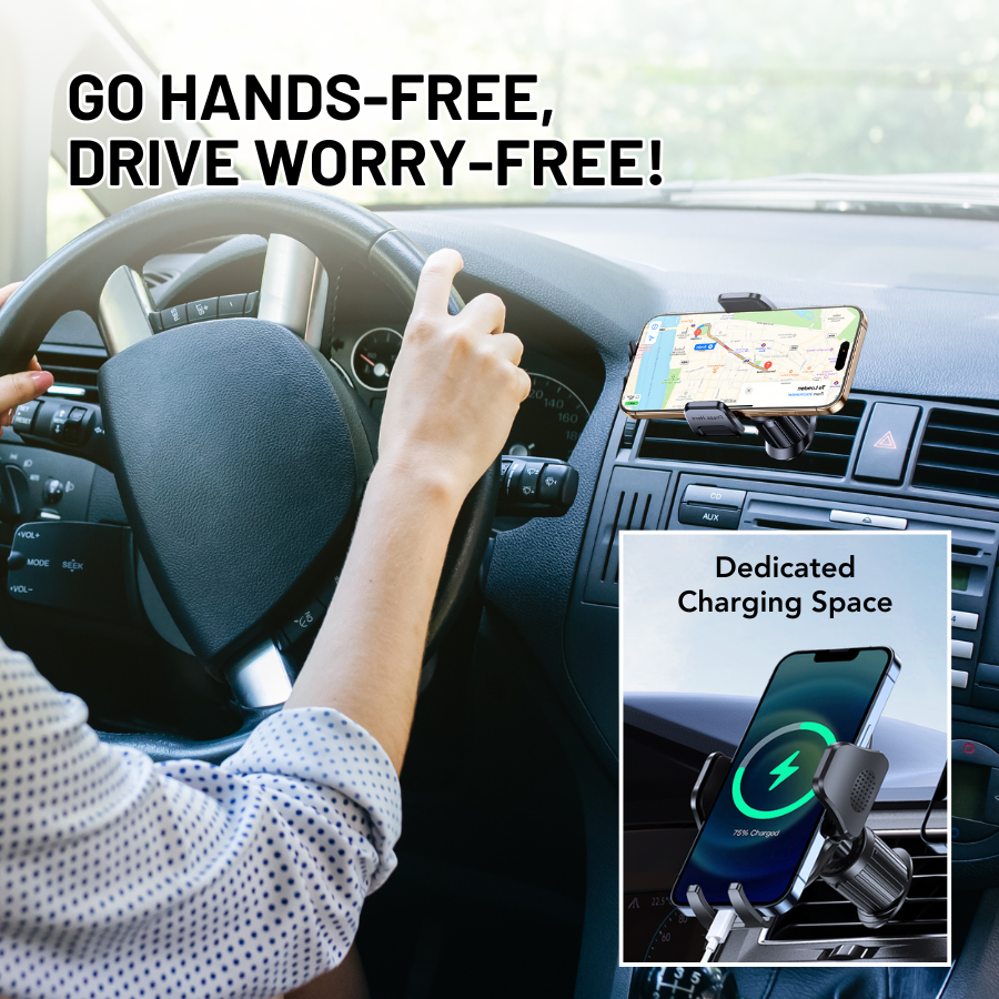 HIGHTQURO® Universal Automobile Cradle for All Smartphones
