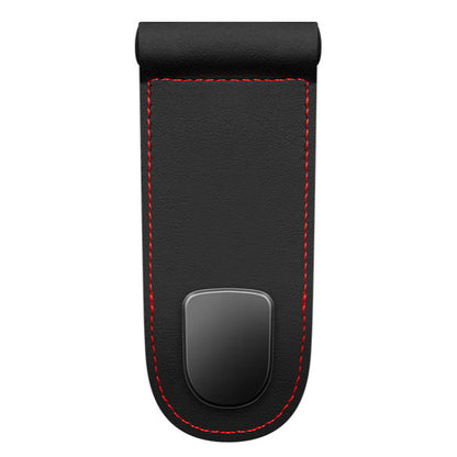 HIGHTQURO® Premium Leather Glove Box Hook with Leather Hooks: No Destructive Installation