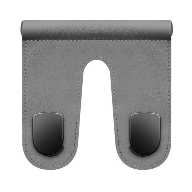 HIGHTQURO® Premium Leather Glove Box Hook with Leather Hooks: No Destructive Installation