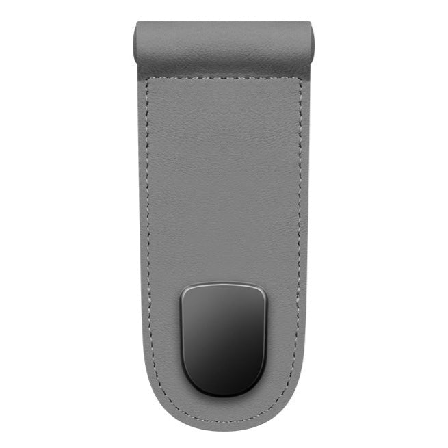HIGHTQURO® Premium Leather Glove Box Hook with Leather Hooks: No Destructive Installation